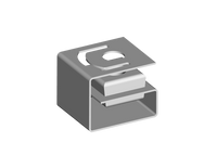 SCE-CN1032 | NEMA N/A | Clamping Nut Kit (20pcs), 5H x 5W x 1D | Saginaw