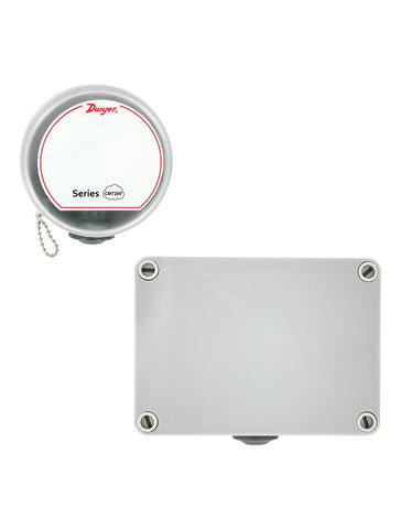 Dwyer CMT200 Carbon Monoxide Transmitter | 0 to 200 PPM CO | 4 to 20 mA/2 to 10 VDC outputs.  | Blackhawk Supply