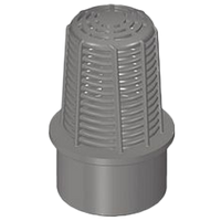 CFVS7-005 | 1/2 PVC COMPACT FOOT VALVE SCREEN SPIG | (PG:299) Spears