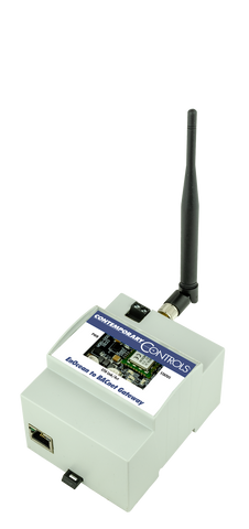 Contemporary Controls BASGE-EN868 EnOcean to BACnet Gateway 868 MHz European Version (requires antenna)  | Blackhawk Supply