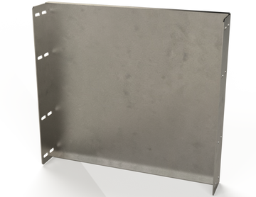 Saginaw CPR604 Adjustable Mounting Plate 400 X600 mm | 15.51"H x 16.73"W x 2.81"D  | Blackhawk Supply