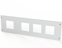 CPX8496 | Screwed Cover w/Four 92 X 92 Cutout 200 X 800 mm | 7.83