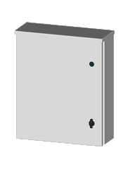 Dwyer A-SSE-P-3024 27" x 21" Solid stainless steel panel for a 30" x 24" stainless steel enclosure  | Blackhawk Supply