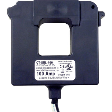 Dent CT-SRL-100-U 100A Revenue Grade Split Core Rectangular Hinged Current Transformers  | Blackhawk Supply