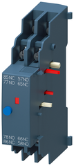 Siemens Electrical 3RV29214M SIGNALING SWITCH FOR MSP 2NO/2NC R LUG  | Blackhawk Supply