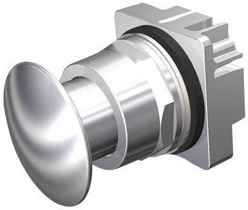 Siemens Electrical US2:52PM9AC PUSHBUTTON | MOM | CHRM | 1.73" MTL | 2POS  | Blackhawk Supply