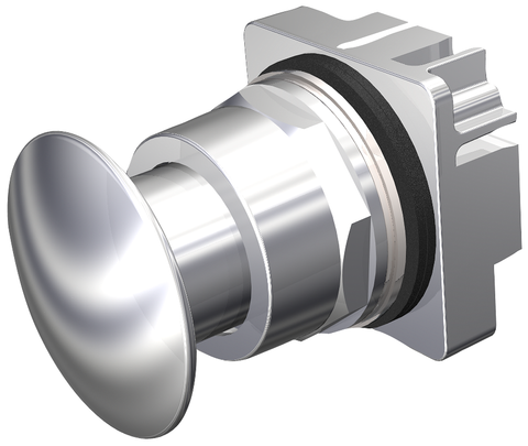 Siemens Electrical US2:52PM9AC PUSHBUTTON | MOM | CHRM | 1.73" MTL | 2POS  | Blackhawk Supply