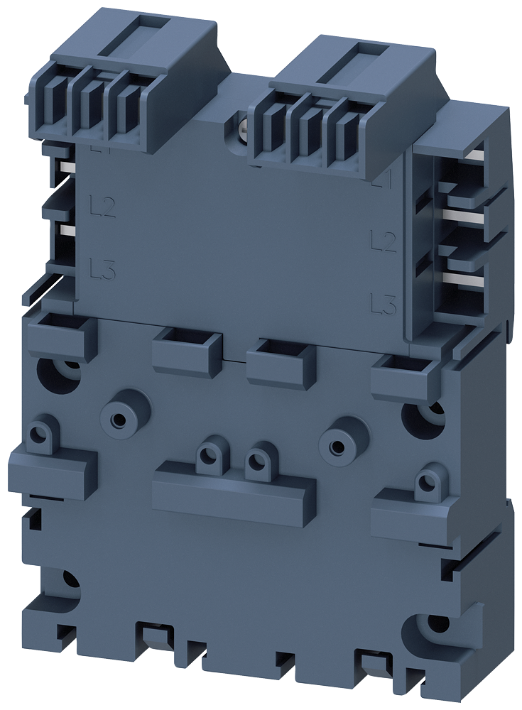 Basrtp Siemens Electrical 3rv29174a 3-ph Busbar Extension For 2 S00/s0 Msp ...