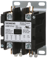 42BF15AJ | Contactor | 42DP | 30A | 2P | Open | 24V | Siemens Electrical