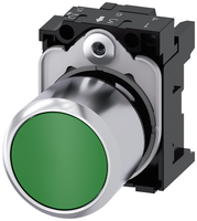 A6X30143910 | PUSHBUTTON. GREEN. EXTENDED STROKE | Siemens Electrical