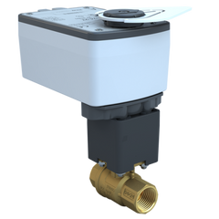 Bray ST2-75-2-12HTC/VAS24-27-T 3/4" | ST2 Threaded Characterized ball valve | 2way | CV 11.7 | Normally Closed | Valve actuator | 24 Vac/dc | 27 lb-in | on/off or floating | Spring Return  | Blackhawk Supply