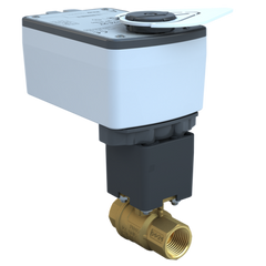 Bray ST2-1-2-07HTC/VAMS24-27 1" | ST2 Threaded Characterized ball valve | 2way | CV 7.4 | Normally Closed | Valve actuator | 24 Vac/dc | 27 lb-in | modulating | Spring Return  | Blackhawk Supply