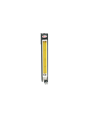 Dwyer DR224382 Direct reading glass flowmeter | 316 SS float | flow rate 90 SCFH air.  | Blackhawk Supply