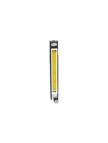 Dwyer DR224432 Direct reading glass flowmeter | 316 SS float | flow rate 0.05 GPH water.  | Blackhawk Supply