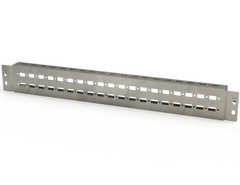 Saginaw DTK670 Flanged Mounting Profile, 2 Lines 600 x 70 mm | 2.70"H x 21.89"W x 1.22"D  | Blackhawk Supply