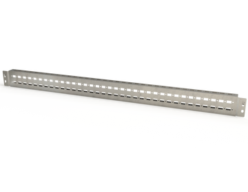 Saginaw DTKA70 Flanged Mounting Profile, 2 Lines 1000 x 70 mm | 2.70"H x 37.64"W x 1.22"D  | Blackhawk Supply