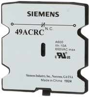 49ACRC | Aux Switch DP | 1NC | 30-60amp | Siemens Electrical