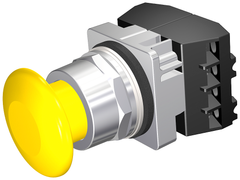 Siemens Electrical 52PP3W4U 3POS | MOM | NON ILL | YEL SM PLAS | NCXLB-NC  | Blackhawk Supply