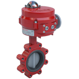 Bray 3LNE-06S2C/70-24-0081H Butterfly Valve | 2 Way | 6 Inch | Nylon Coated Disc | 175 PSI | 24 VAC Non-Spring Return Actuator With Heater | On-Off Control  | Blackhawk Supply