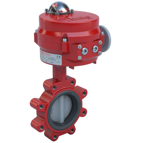 Bray 3LSE-06S2C/70-0081 Butterfly Valve | 2 Way | 6 Inch | Stainless Disc | 175 PSI | 120 VAC Non-Spring Return Actuator | On-Off Control  | Blackhawk Supply