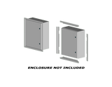 Saginaw SCE-ELFM30H NEMA N/A | EL Flush Mount Frame, 30H x 2W x 1D  | Blackhawk Supply