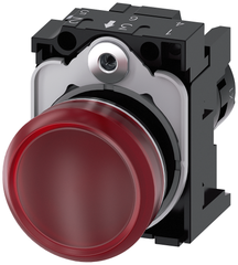 Siemens Electrical 3SU12016AF201AA0 INDICATOR LIGHT. RED  | Blackhawk Supply