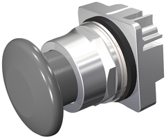 Siemens Electrical 52PM9W6 PUSHBUTTON | MOM | GRY | 1 3/4" PLASTIC | 2POS  | Blackhawk Supply