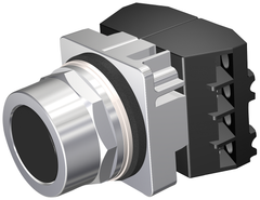 Siemens Electrical 52PM8A1G PUSHBUTTON | MOM | BLK | FLUSH | 2POS  | Blackhawk Supply