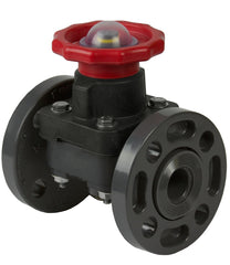 Spears 2793T-005C 1/2 CPVC DIAPHRAGM VALVE FLANGED PTFE/EPDM  | Blackhawk Supply