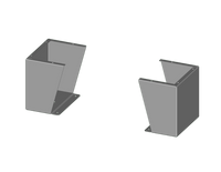 SCE-FK1524SS | NEMA N/A | Kit, S.S. Floor, 15H x 24W x 9D | Saginaw