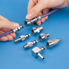 Omega FT-MCD10-02BS CHROME-PLATED QUICK COUPLINGS Chrome-Pla  | Blackhawk Supply