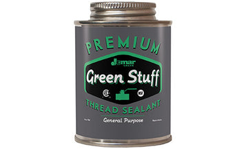 Jomar 400-105 - Case Qty. 12 Green Stuff | 32 oz can Slow-Drying Soft-Set General Purpose Thread Sealant Pack of 12 | Blackhawk Supply