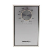 H46C1166 | DEHUMIDISTAT. WALL MOUNT. 24/120/240 VAC. 20% - 80% RH. PREMIER WHITE. | Resideo