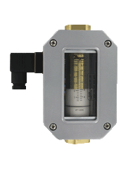 Dwyer HFT-2550 In-line flow transmitter | range 5-50 GPM (19-189 LPM) water | 1-1/2" female NPT.  | Blackhawk Supply