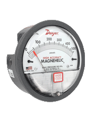 Dwyer 2010AV Differential pressure gage | range 0-10" w.c. | velocity 2000-12500 FPM.  | Blackhawk Supply