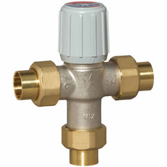 Resideo AM101-SB-1LF AM-1 3/4” LEAD FREE MIXING VALVE WITH PUSH CONNECT  | Blackhawk Supply