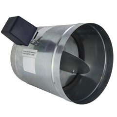 iO HVAC Controls D-05-PO 5" Round Two-Position Zone Damper - Powered Open  | Blackhawk Supply