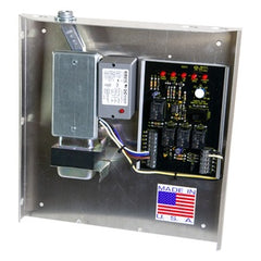 iO HVAC Controls iO-FAVR-ENH-04 Fav panel w/relay, transformer, junction box and wiring under single cover with integrated relay.  Includes 4" Powered Open, 2 wire damper  | Blackhawk Supply