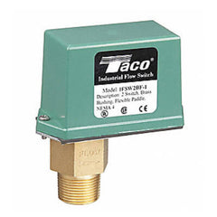 Taco IFSW2BR-1 1" Brass Flow Switch NEMA4 w/ Rigid Paddles (Double Switch)  | Blackhawk Supply