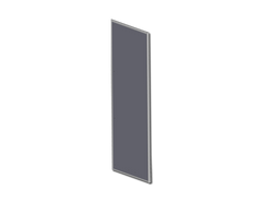 Saginaw SCE-MOD8424EPT NEMA N/A | Panel, Mod End, 84H x 24W x 3D  | Blackhawk Supply