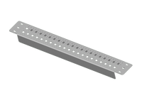 SCE-FMG10 | NEMA N/A | Grid, IMS Filler Mtg. (Galvanneal), 32H x 3W x 2D | Saginaw