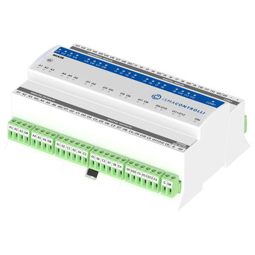 Contemporary Controls ISMA-B-MIX38 12DI, 8UI, 6AO, 12DO - Serial with BACnet or Modbus  | Blackhawk Supply