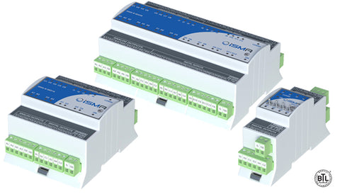 Contemporary Controls ISMA-B-4U4A-H 4UI and 4AO with hand operation - Serial with BACnet or Mods  | Blackhawk Supply