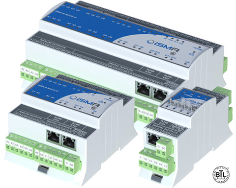 Contemporary Controls ISMA-B-8I-IP 8DI - with BACnet/IP or Modbus TCP (plus Gateway)  | Blackhawk Supply