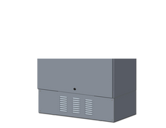 Saginaw SCE-SKL123644SS NEMA N/A | Skirt, S.S. Louvered, 12H x 36W x 1D  | Blackhawk Supply