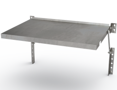 Saginaw LIP600 Inner folding Desk for 600 mm | 1.18"H x 17.05"W x 12.36"D  | Blackhawk Supply