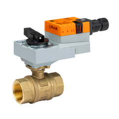 Belimo B2150PW-R+ARB24-3 Potable water valve, 2-way, DN 40, Internal thread, Fluid temperature -4.0...212°F [-20...100°C]Valve Actuator, Non fail-safe, AC/DC 24 V, On/Off, Floating pointActuator fitted  | Blackhawk Supply