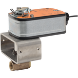 Belimo B2050VS-04+LFX24-SR US Ball Valve (VS), DN 1/2" [15], 2-way, Cv 4 ,Configurable, Valve Actuator, 35 in-lb [4 Nm], Fail-Safe, AC/DC 24 V, programmable, 2...10 V  | Blackhawk Supply