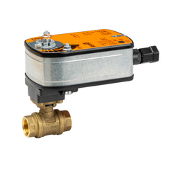 Belimo B2075PW-P+LF120 US Potable water valve, 2-way, DN 20, Internal thread, Fluid temperature -4.0...212°F [-20...100°C]Valve Actuator, Spring return, AC 120 V, On/OffActuator fitted  | Blackhawk Supply