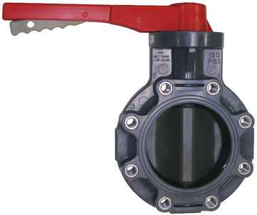 Spears 723311G-025 2-1/2 PVC LUGINS BFV FKM W/HANDLE SS LUG  | Blackhawk Supply